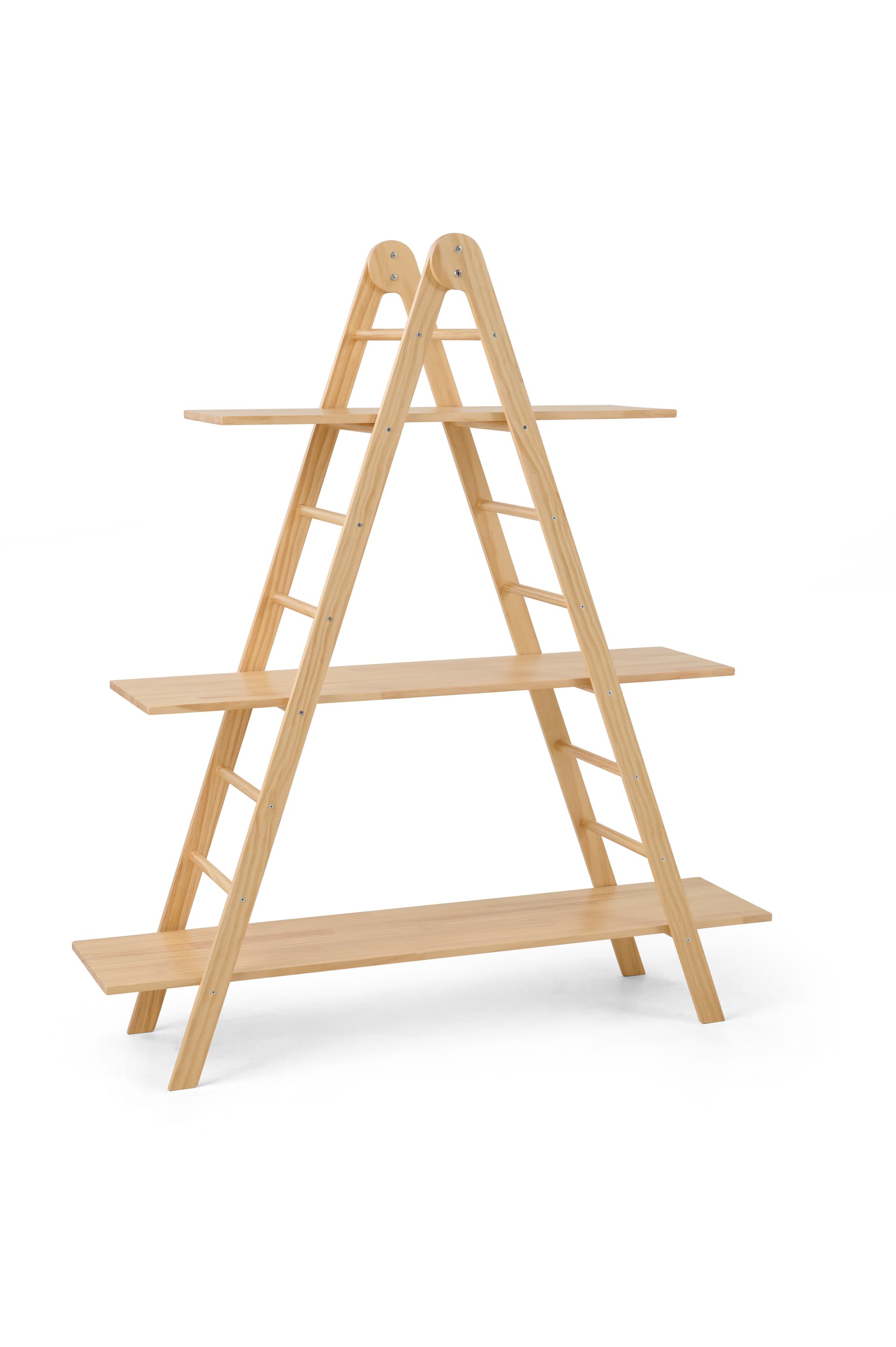 A-Frame shelf with stable design 