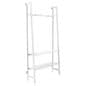 Metal Clothes Hanging Outrigger w/ 2 Shelves, 2 Faceouts