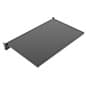 Gondola Shelf Accessory, Steel Construction, 21.75" Wide, Set of 2