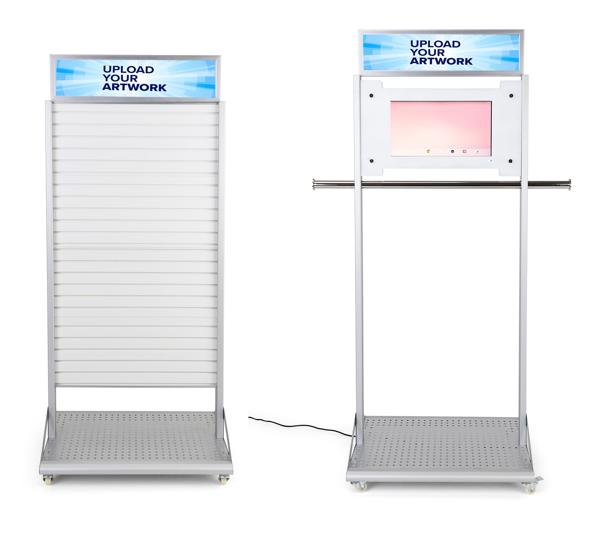 Custom-printed sign header for SMMSD & SMMGRDS with full color printing options 