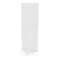 10" x 10" x 40" Acrylic Pedestal w/ Floor Standing Design - Clear