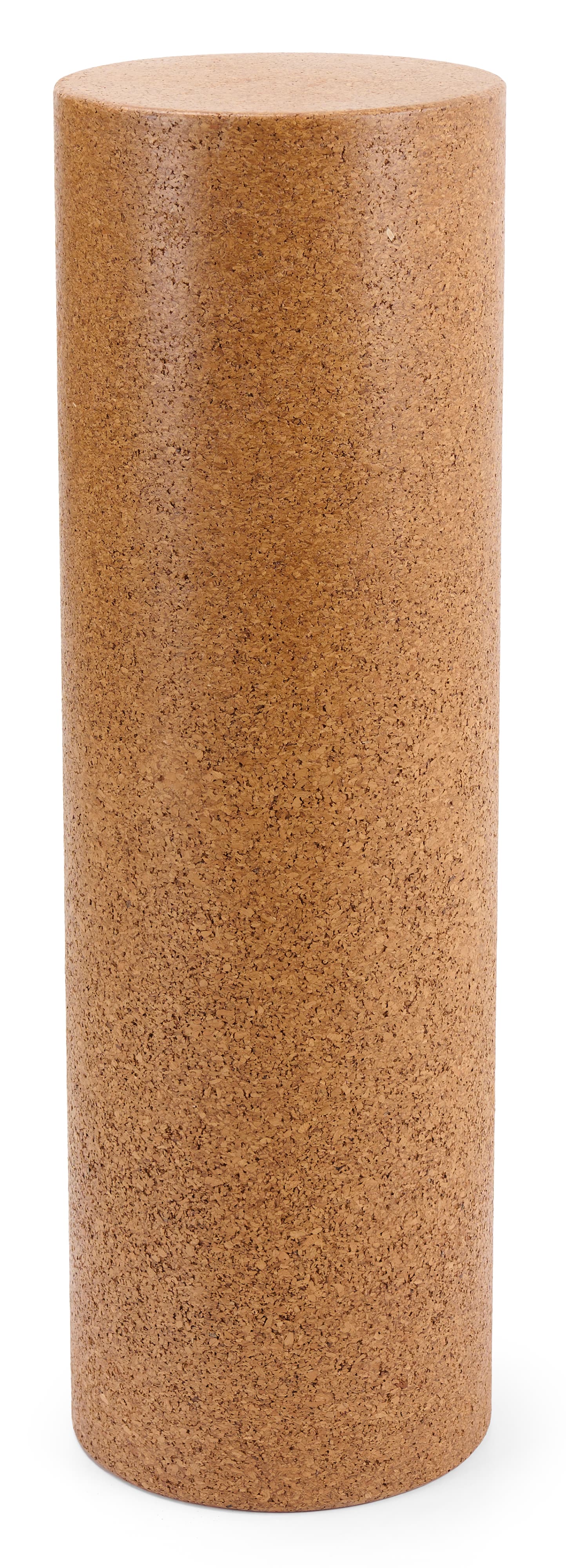 Cork pedestal display with an eco-friendly packaging