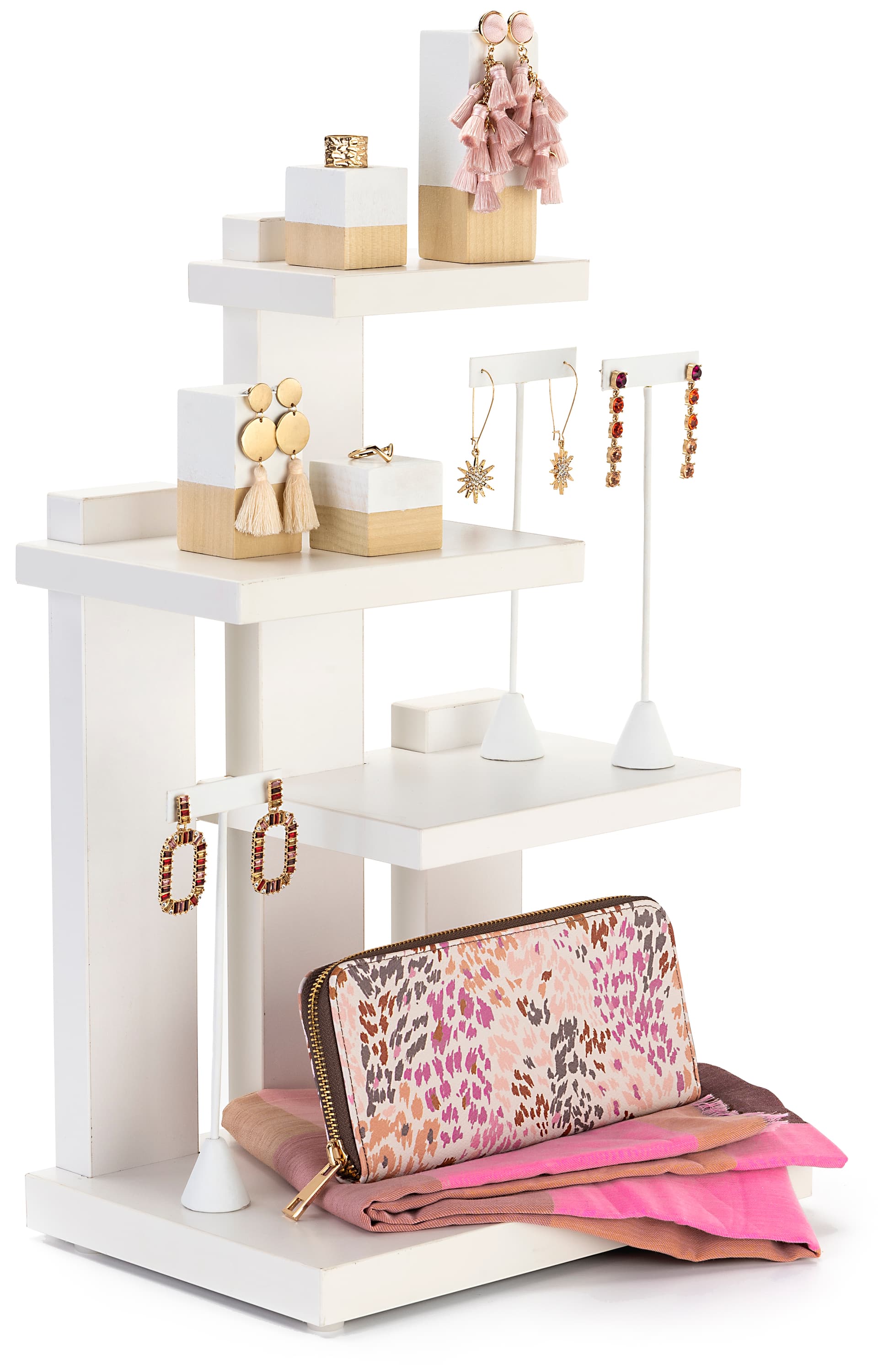Countertop 3-Tier Merchandise Display | Multi-Level Design | Displays2Go