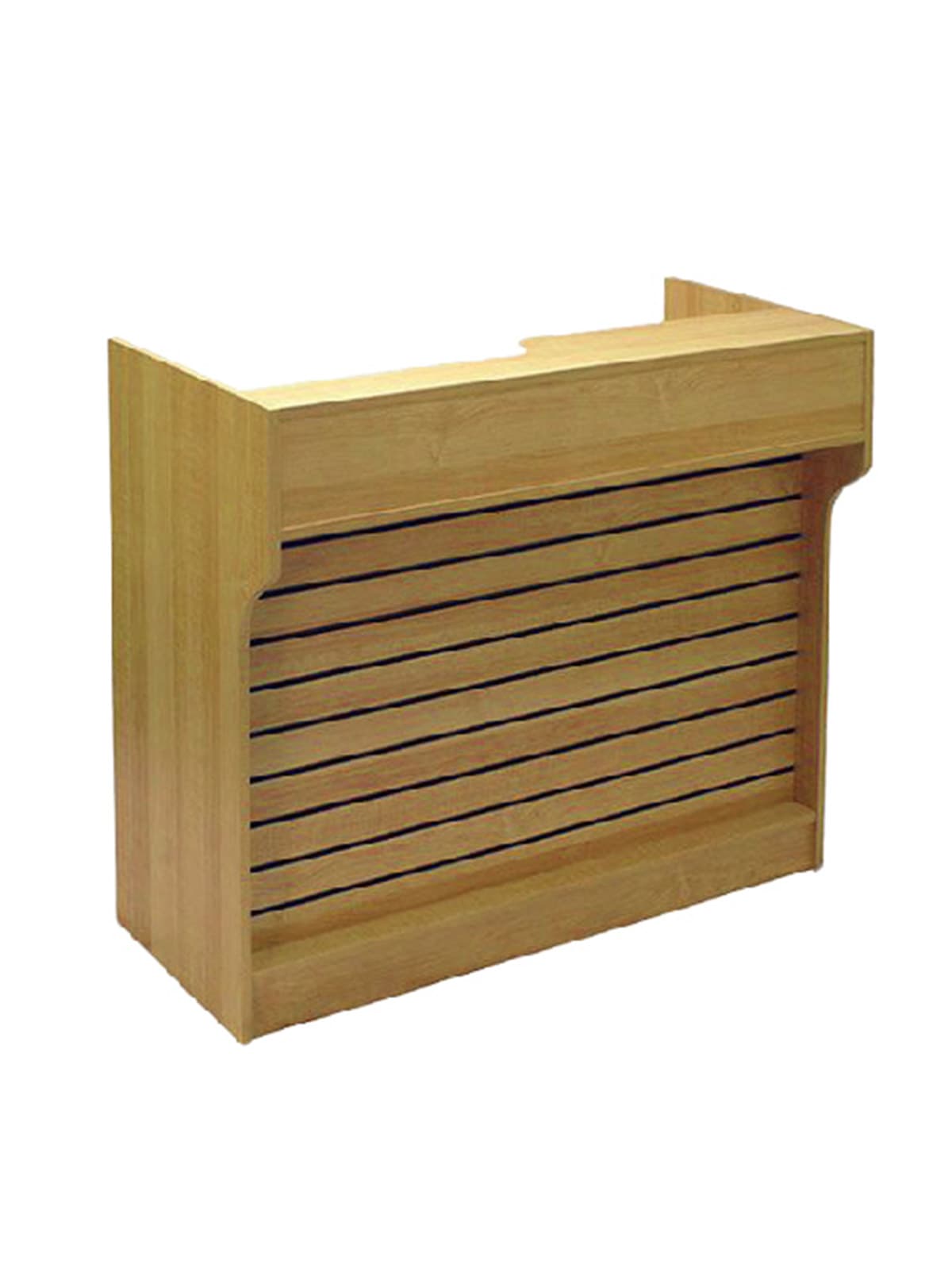 Ledgetop service counter in maple