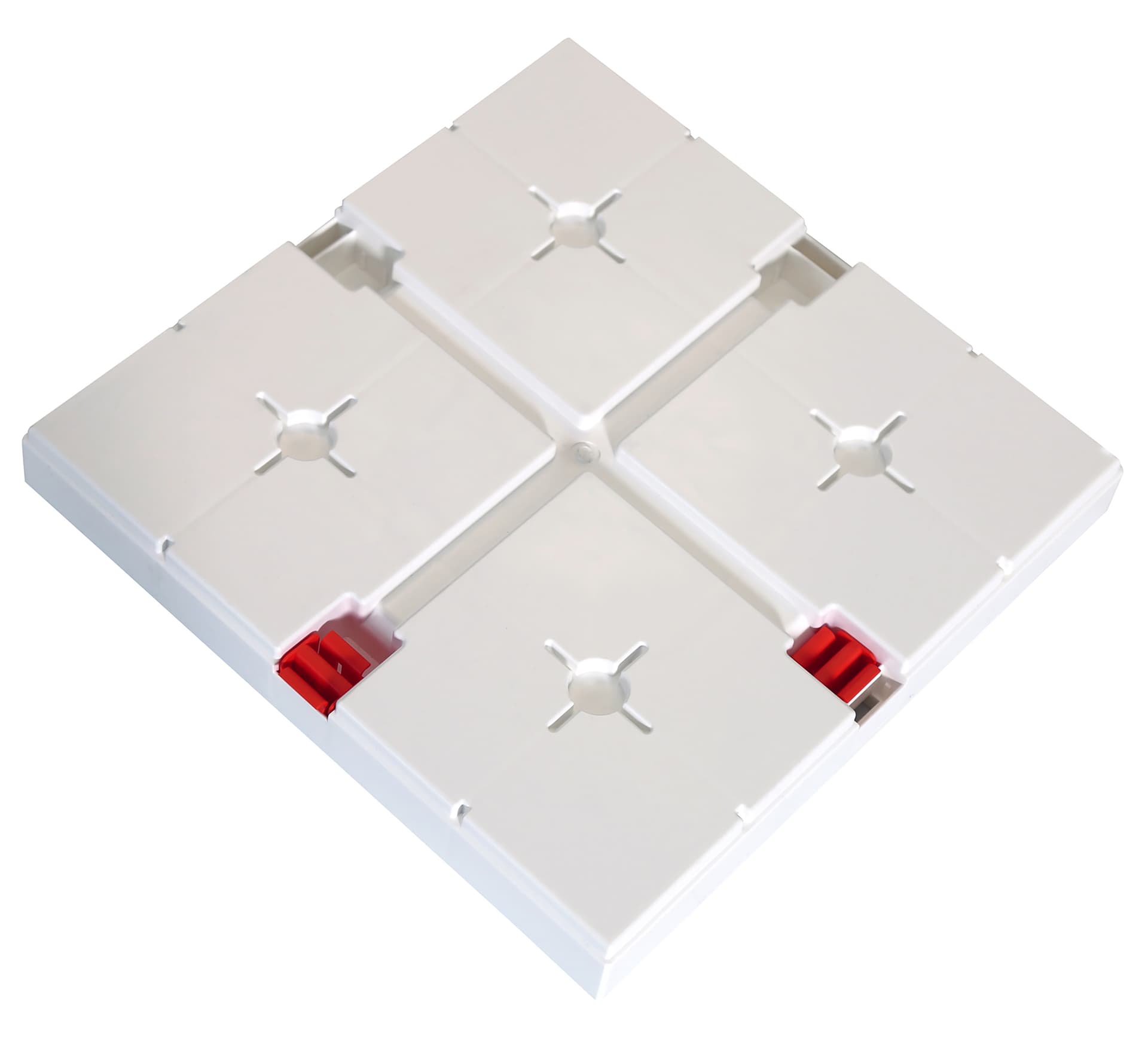 Modular Cube Risers with 5 Closed Sides