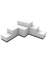 modular riser display set