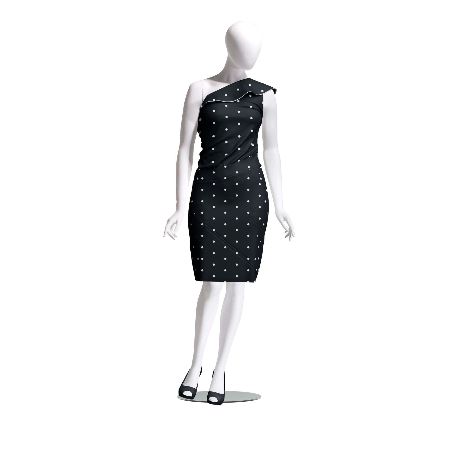 Female full body mannequins in standing pose