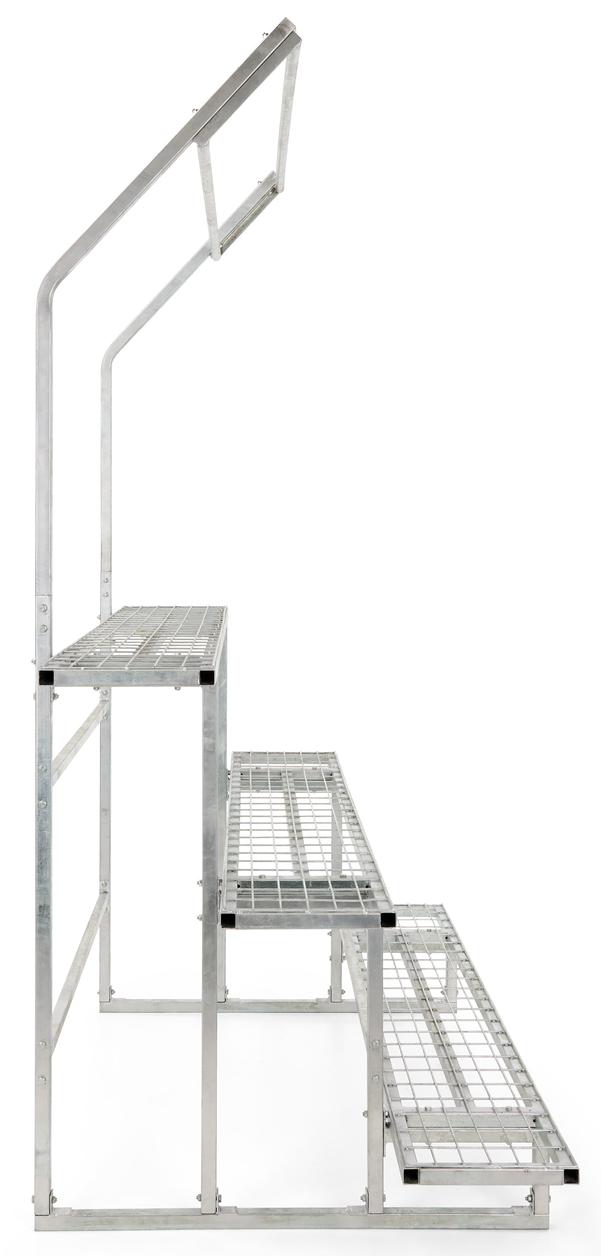 Steel nursery plant rack with total weight capacity of 1100 pounds