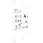 Glass Shelves Extension for SMHGSET4 Cable Shelving System - 24" or 36"