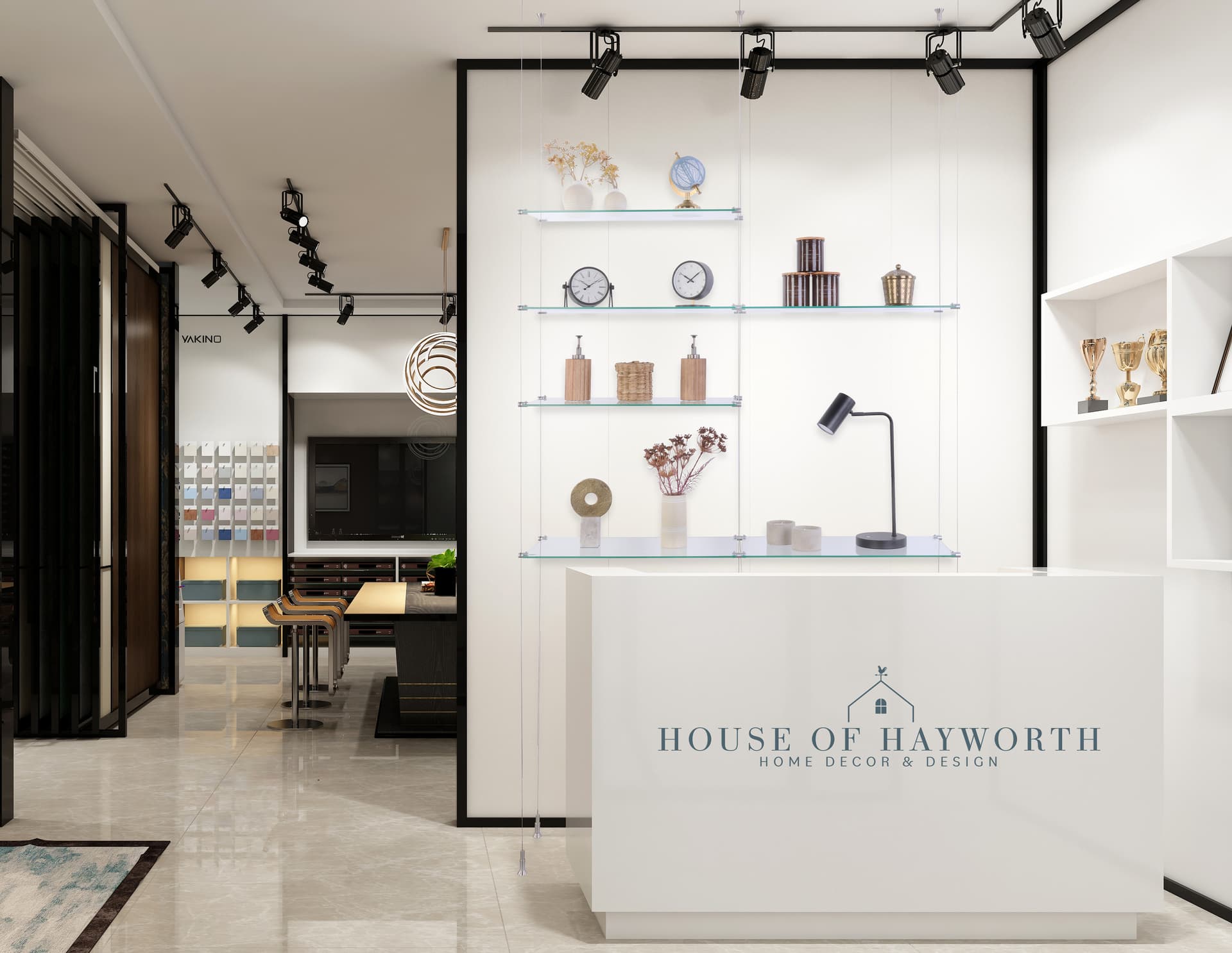 Glass shelves for SMHGSET4 cable shelving system with glass and stainless steel construction