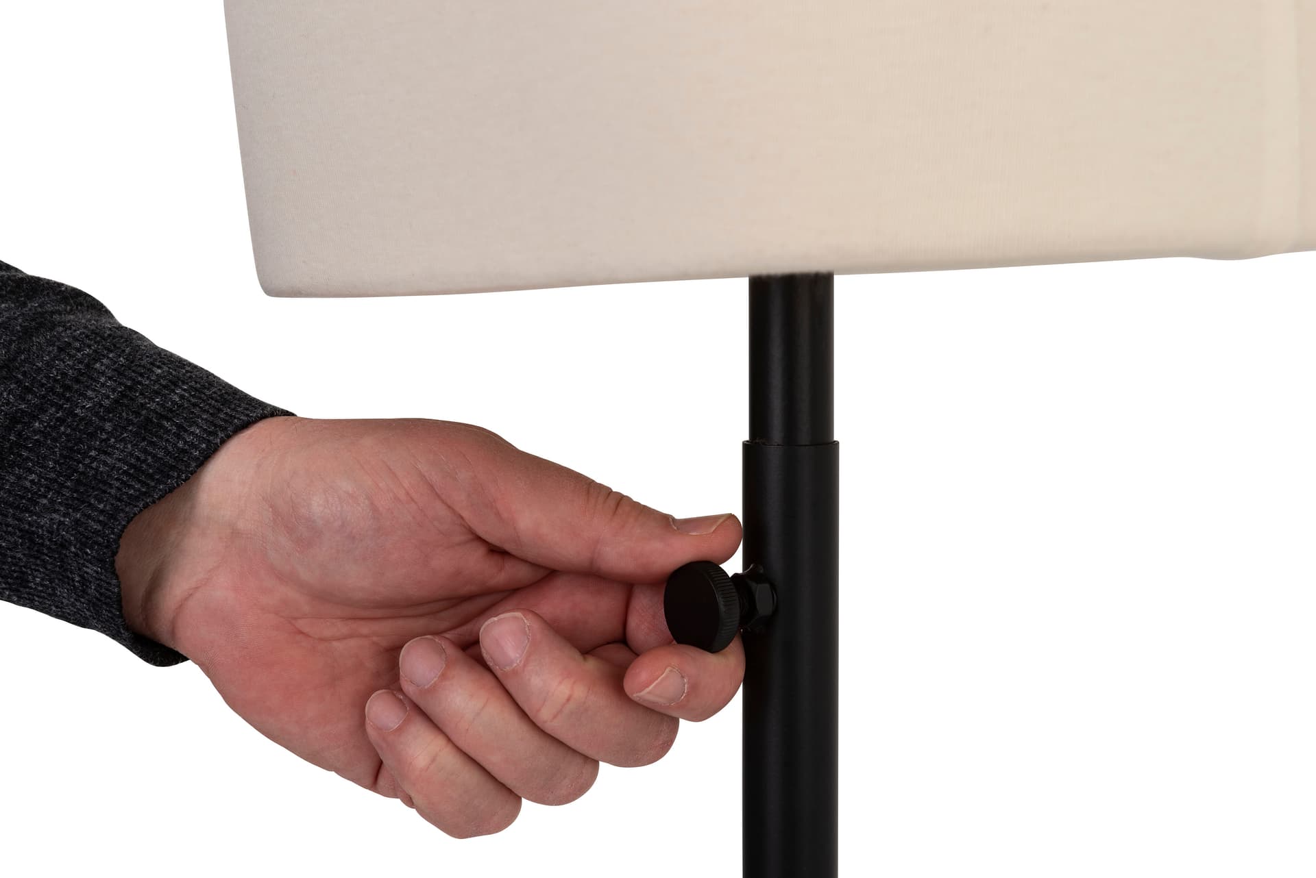 Height-adjustable professional female dress reaches 90.5 inches tall 