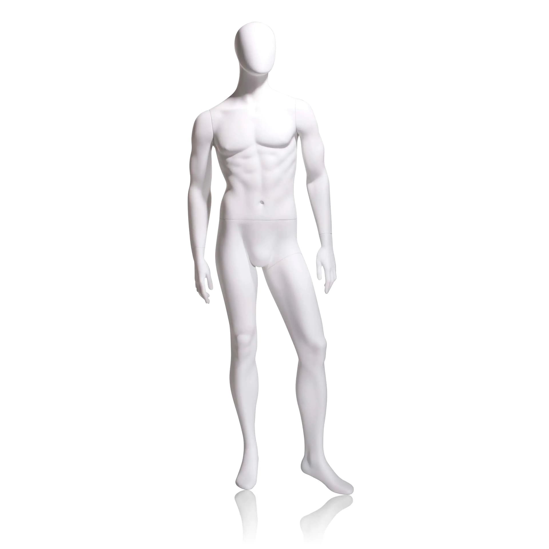 Full body mannequins with abstract design