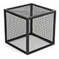 Retail Riser, 14" W x 14" D x 14" H, Iron Mesh - Black