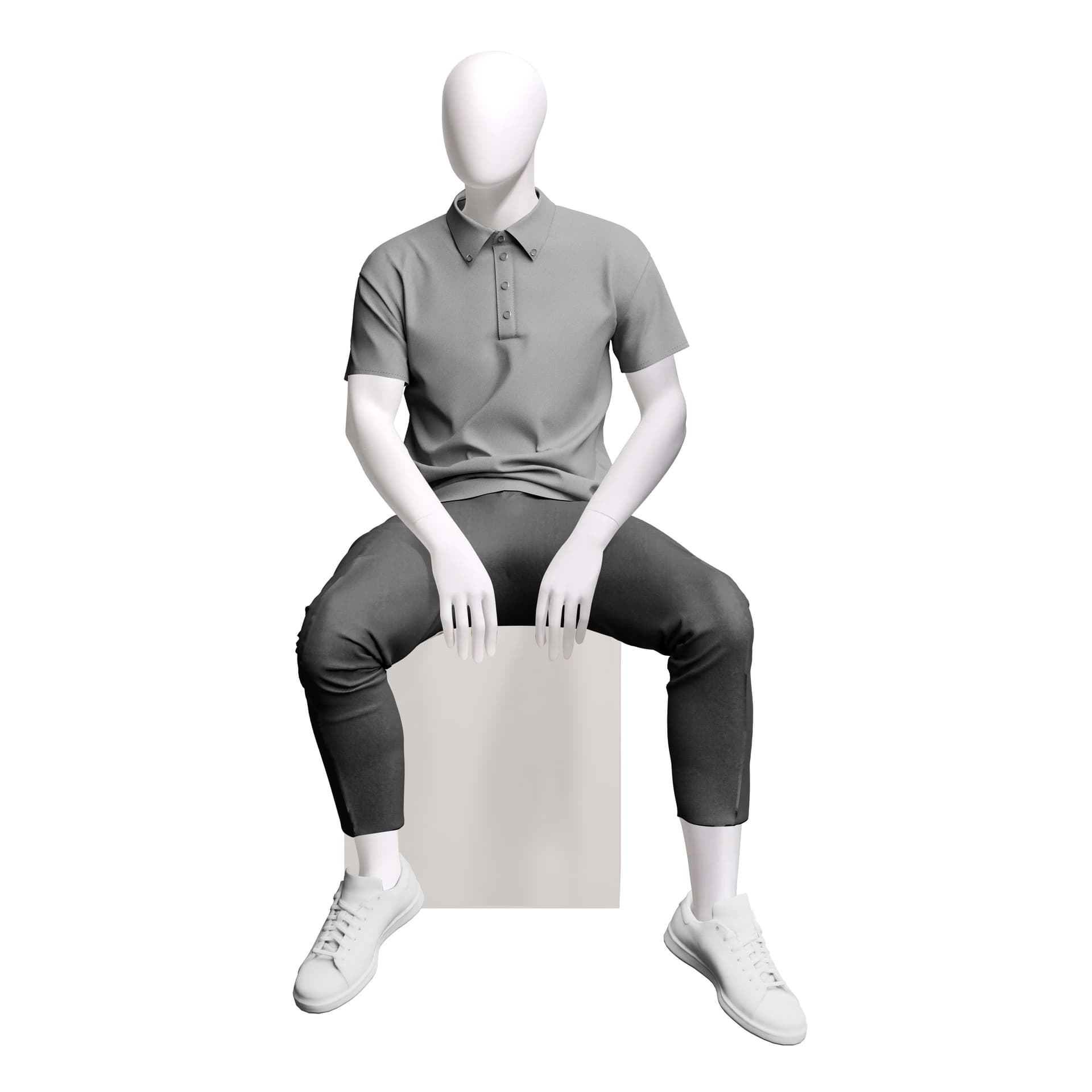 Full body mannequins with realistic hands