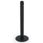 40” Outdoor Ashtray w/ 3000 Cigarette Capacity - Black