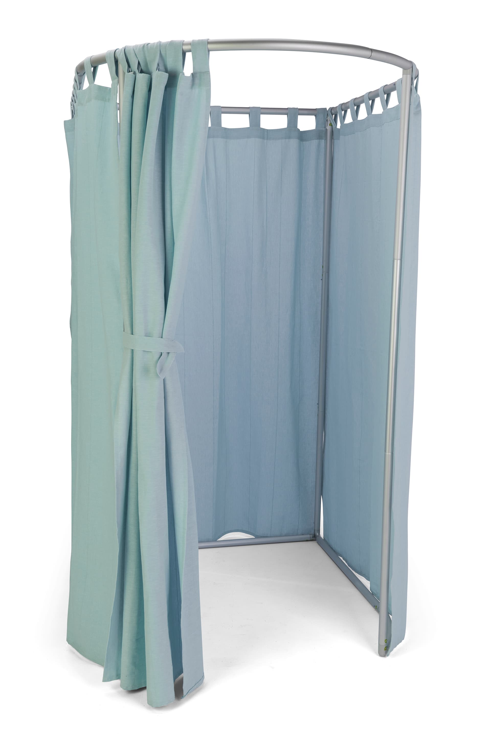 Portable dressing room with 35 inch wide entrance