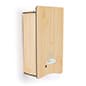 Touchless Hand Sanitizer Dispenser, Wall Mount, Decorative Cover - Light Wood