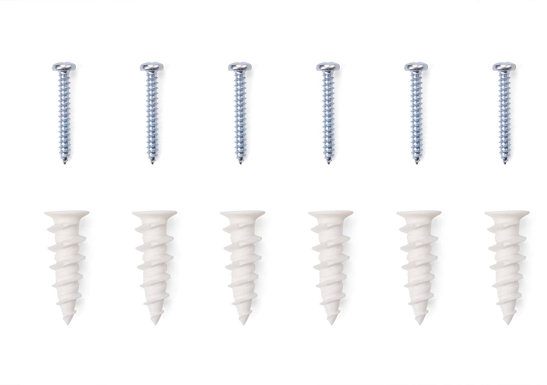 Retail slatwall panels mounting hardware