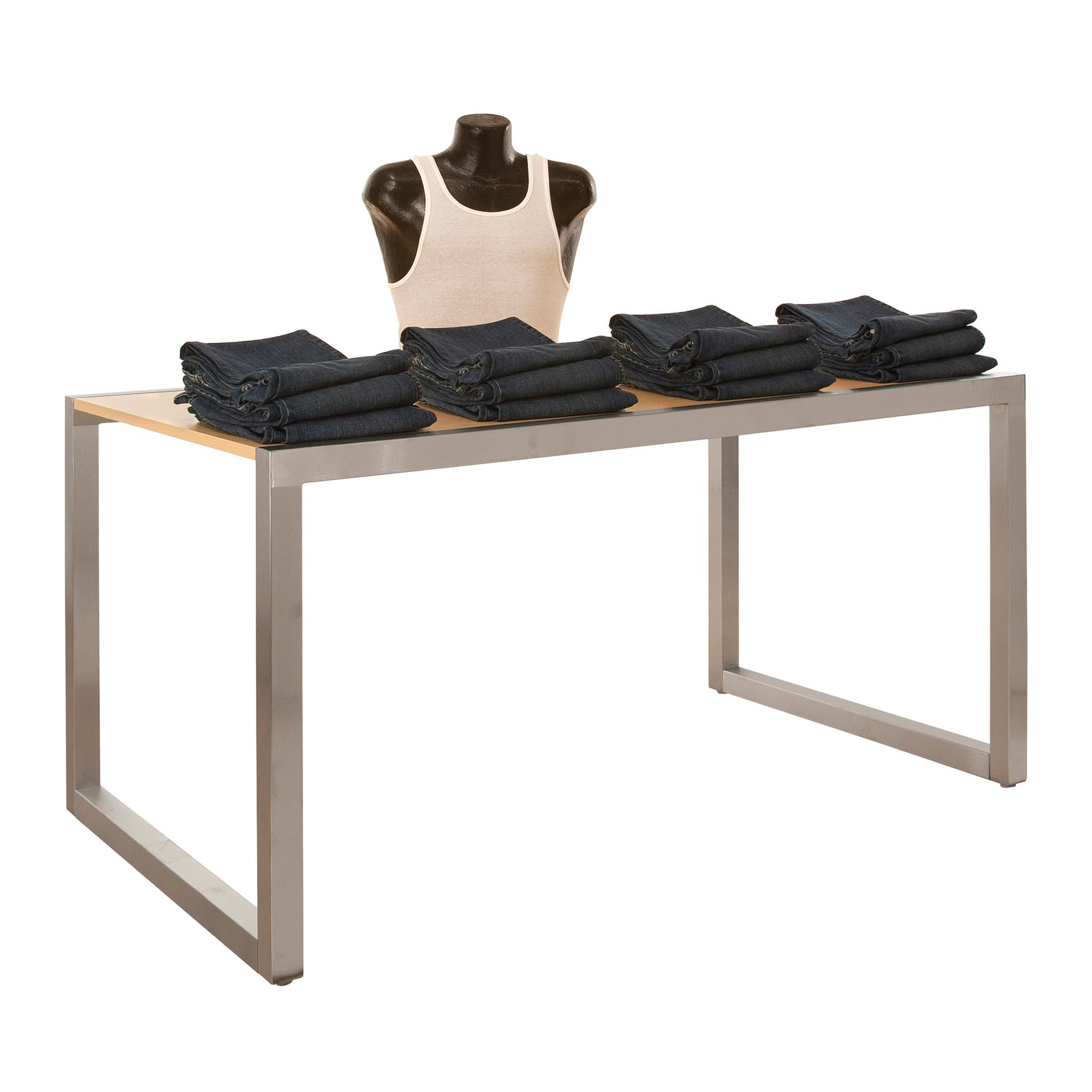 Retail table in 60" surface for larger displays