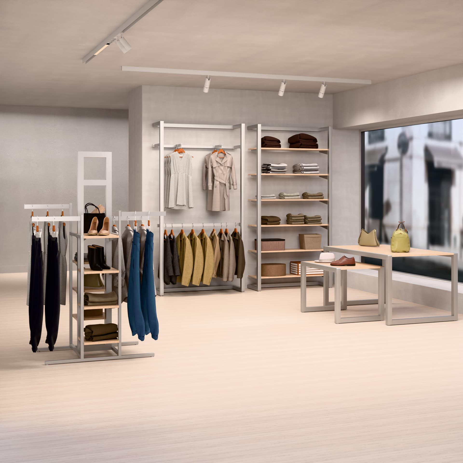 Alta collection in retail store