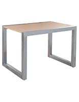 Retail table with maple top