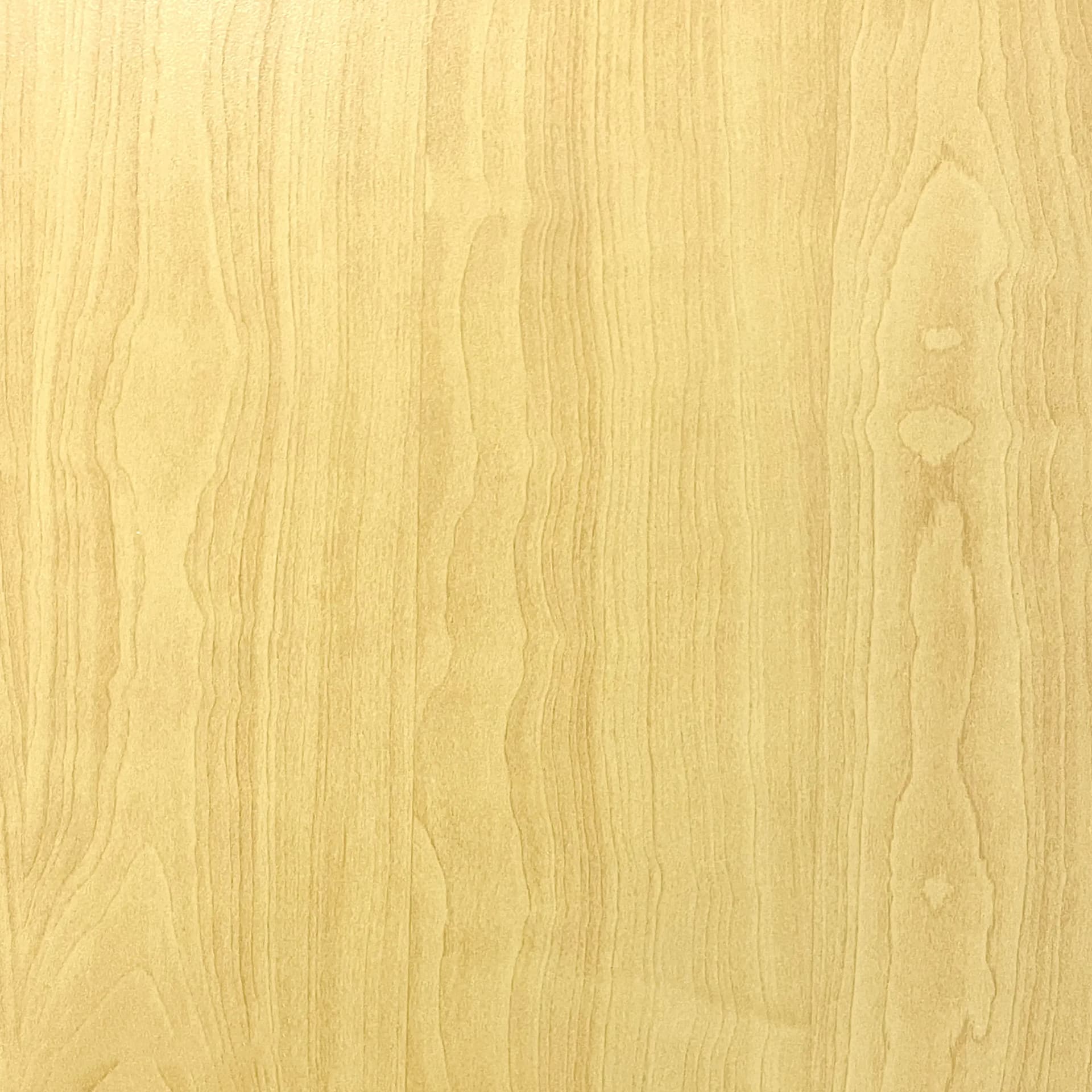 Retail table with yellow maple finish 