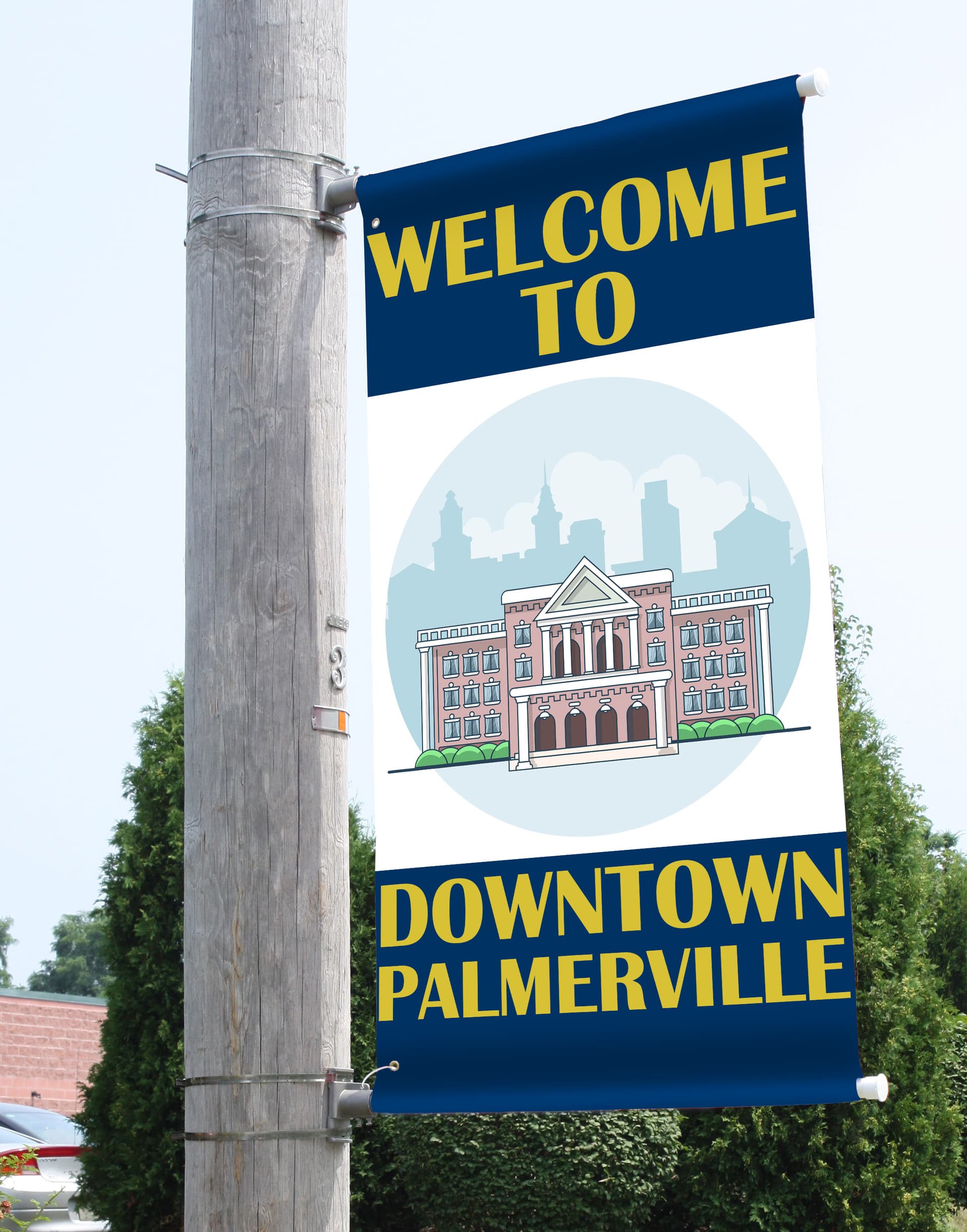 light pole banner brackets