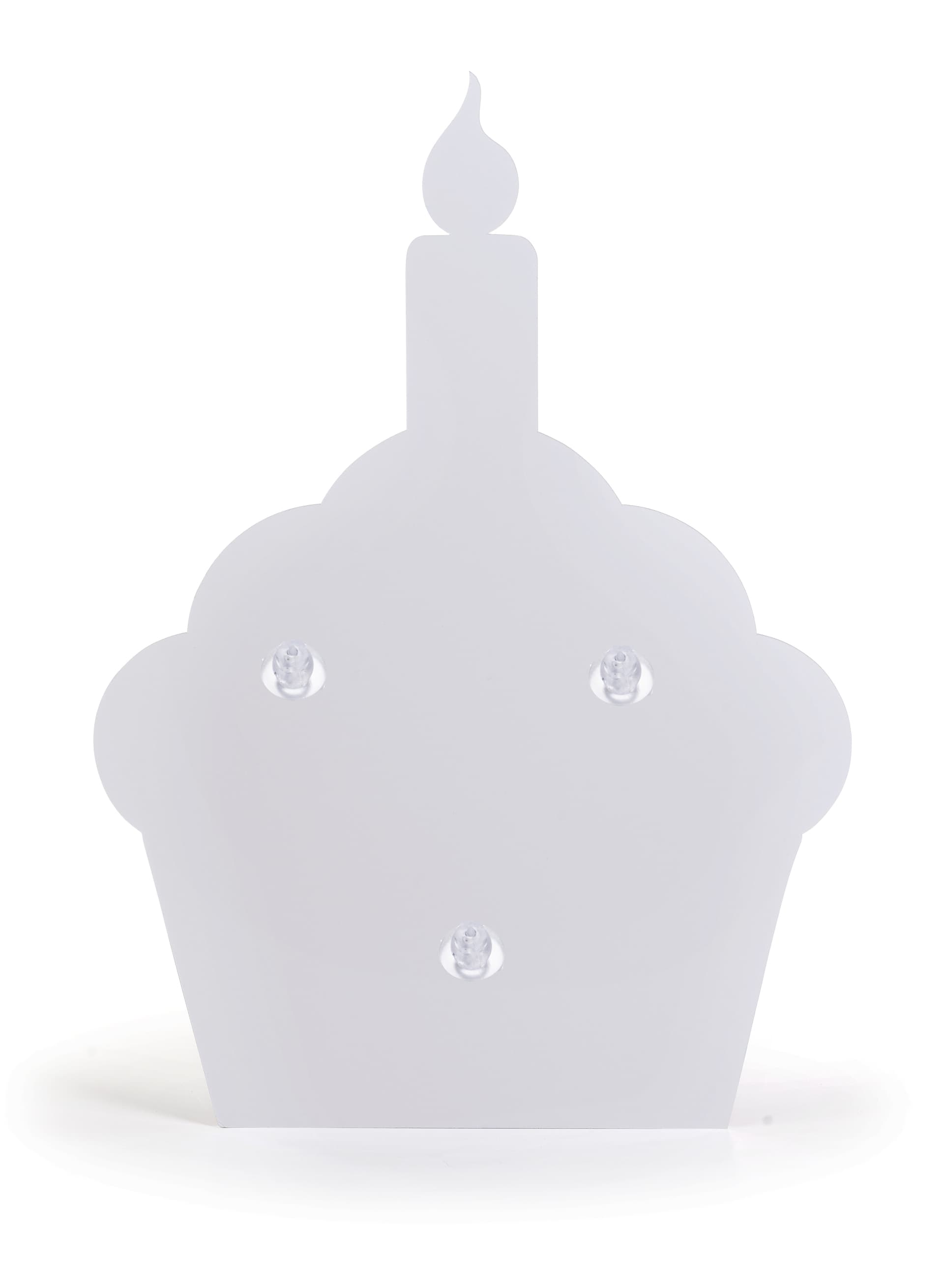 Invisible standoffs with simple adhesive application 