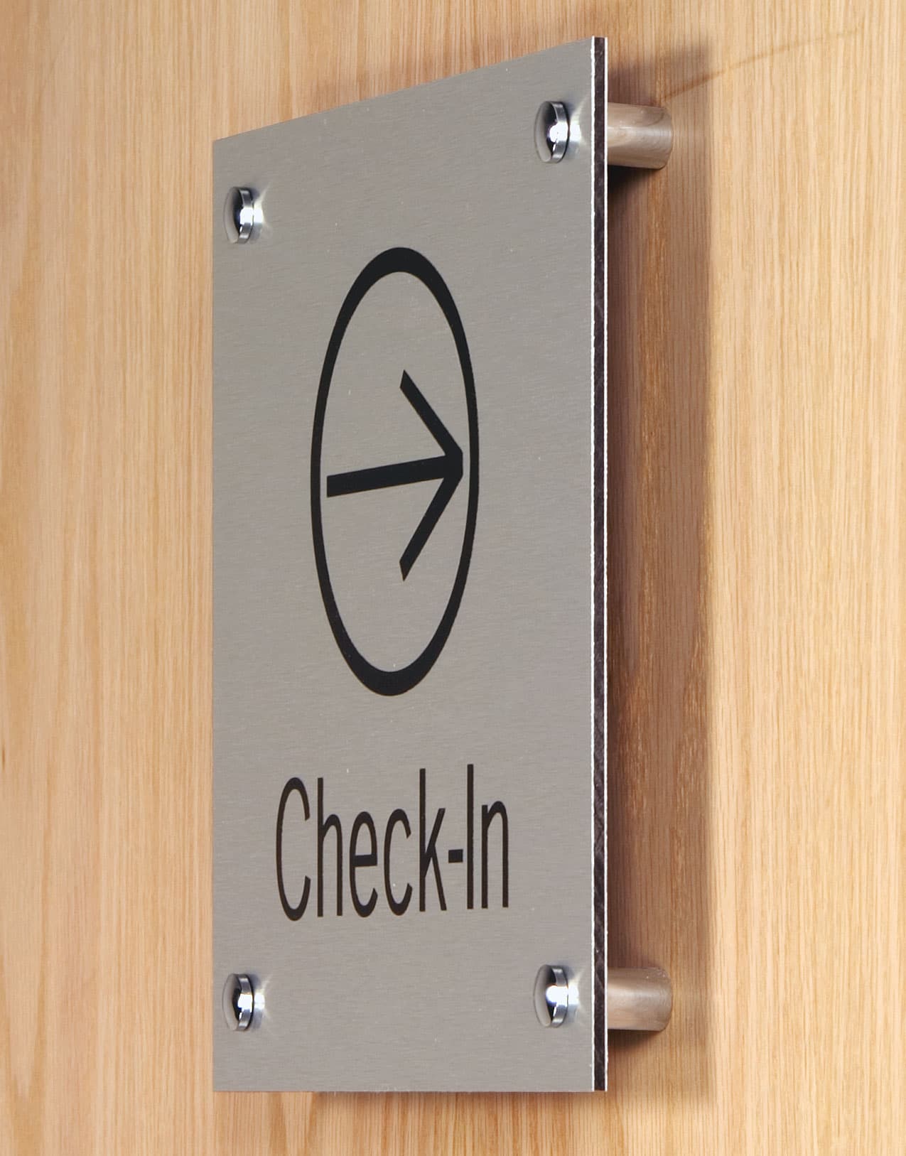 Sign Supports: Through Standoffs