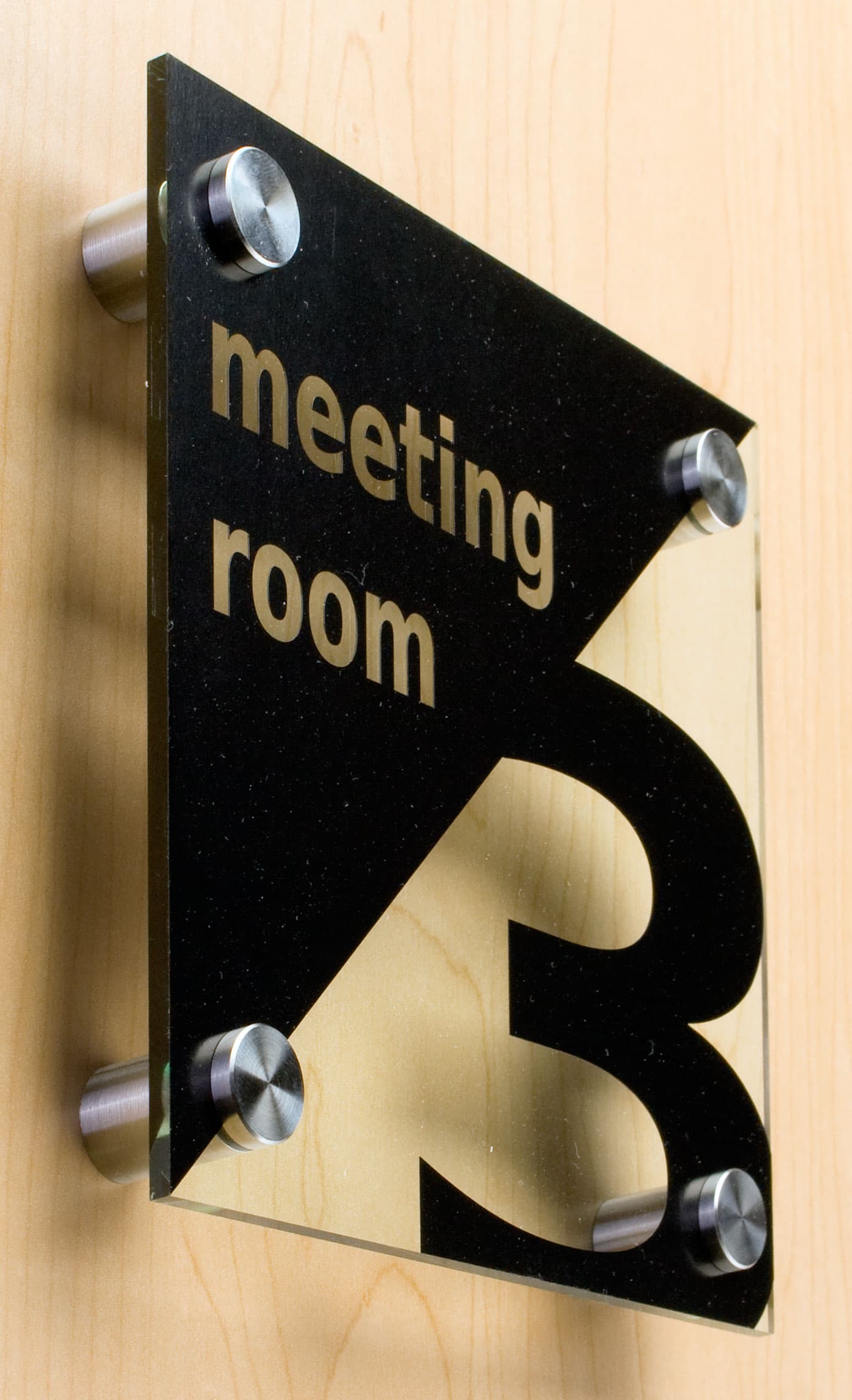 Standoffs: For Wall Mounted Signage