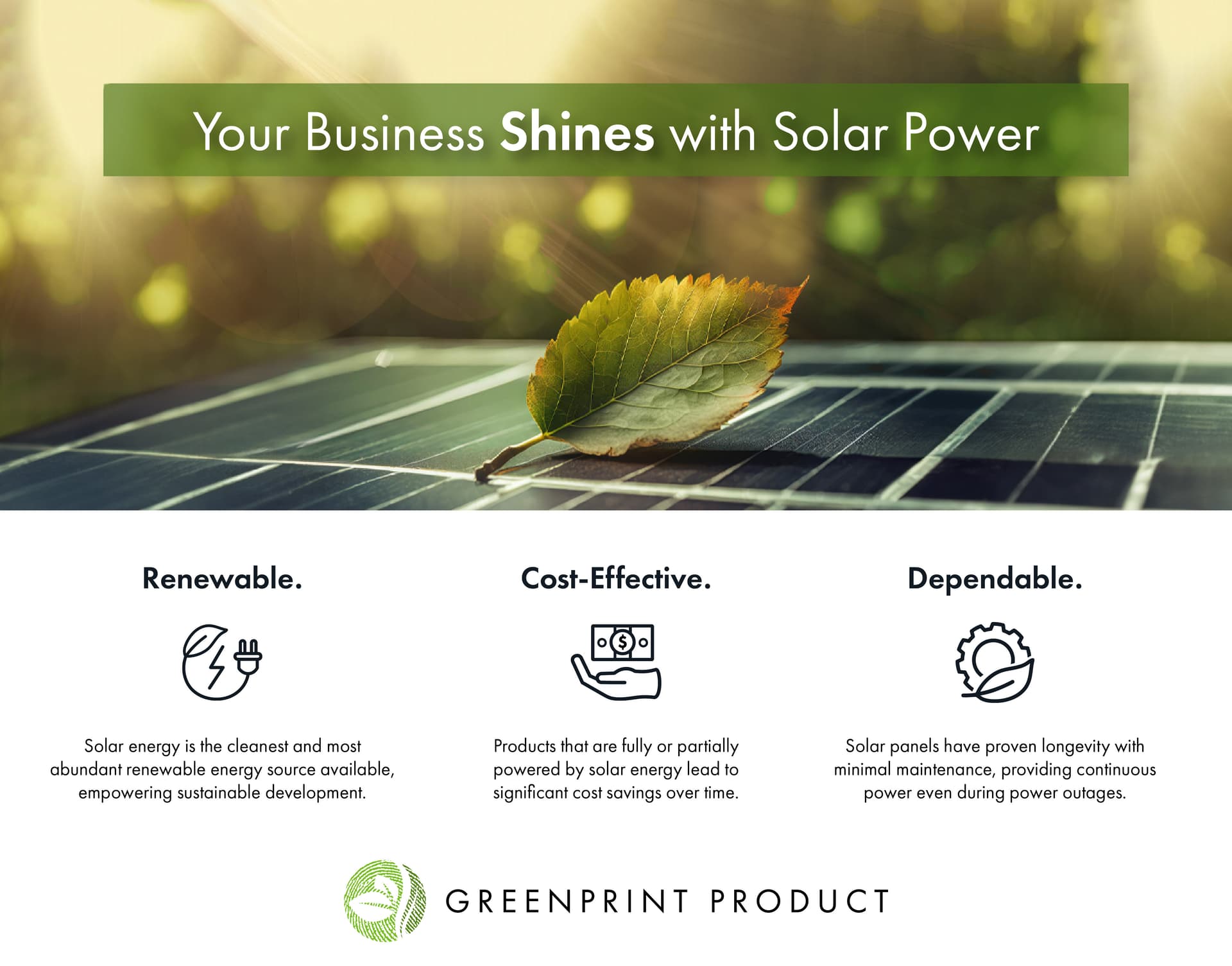 Solar Infographic Image