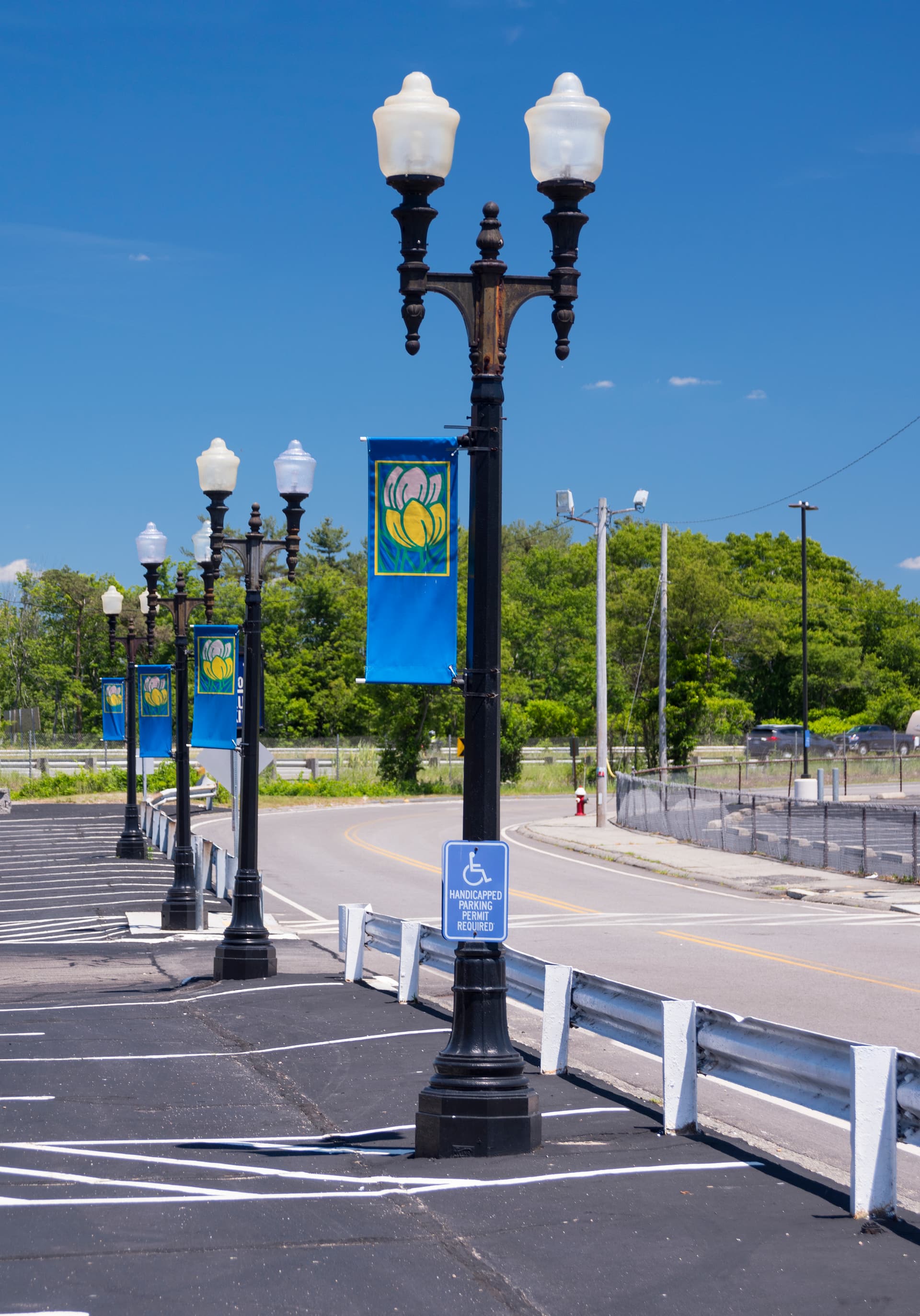 Custom street pole banners with full color printing 