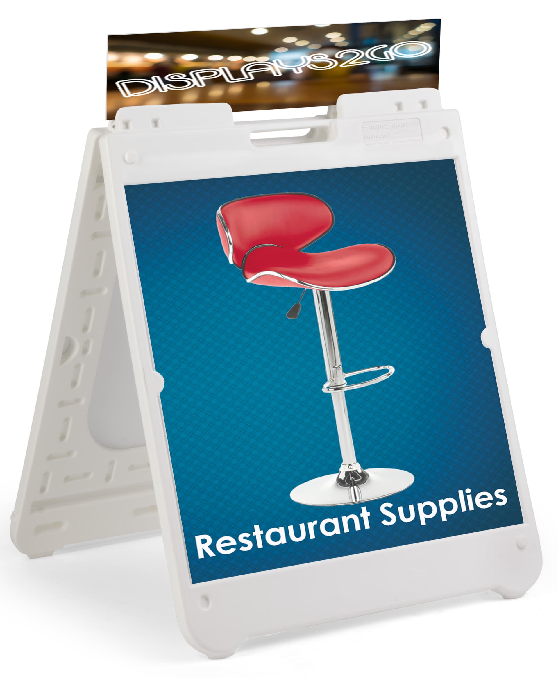 Replacement Coroplast® Boards and Header Graphics for  SS2424WHUP