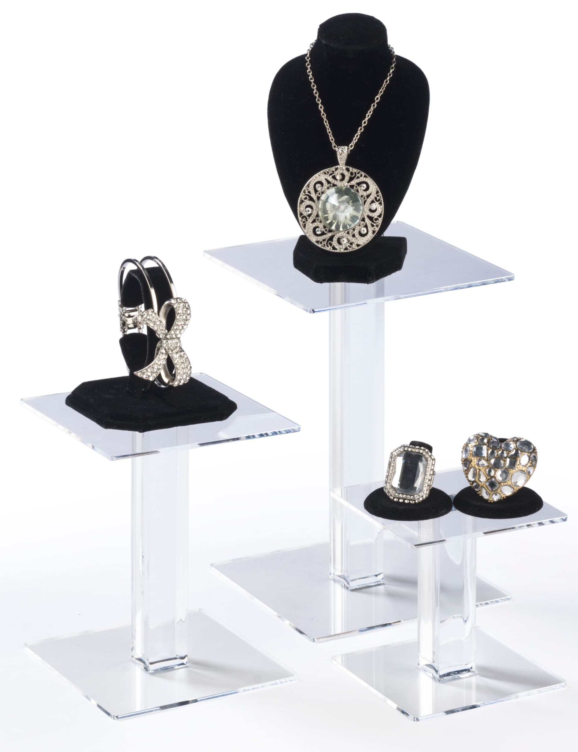 Retail Acrylic Square Riser Set