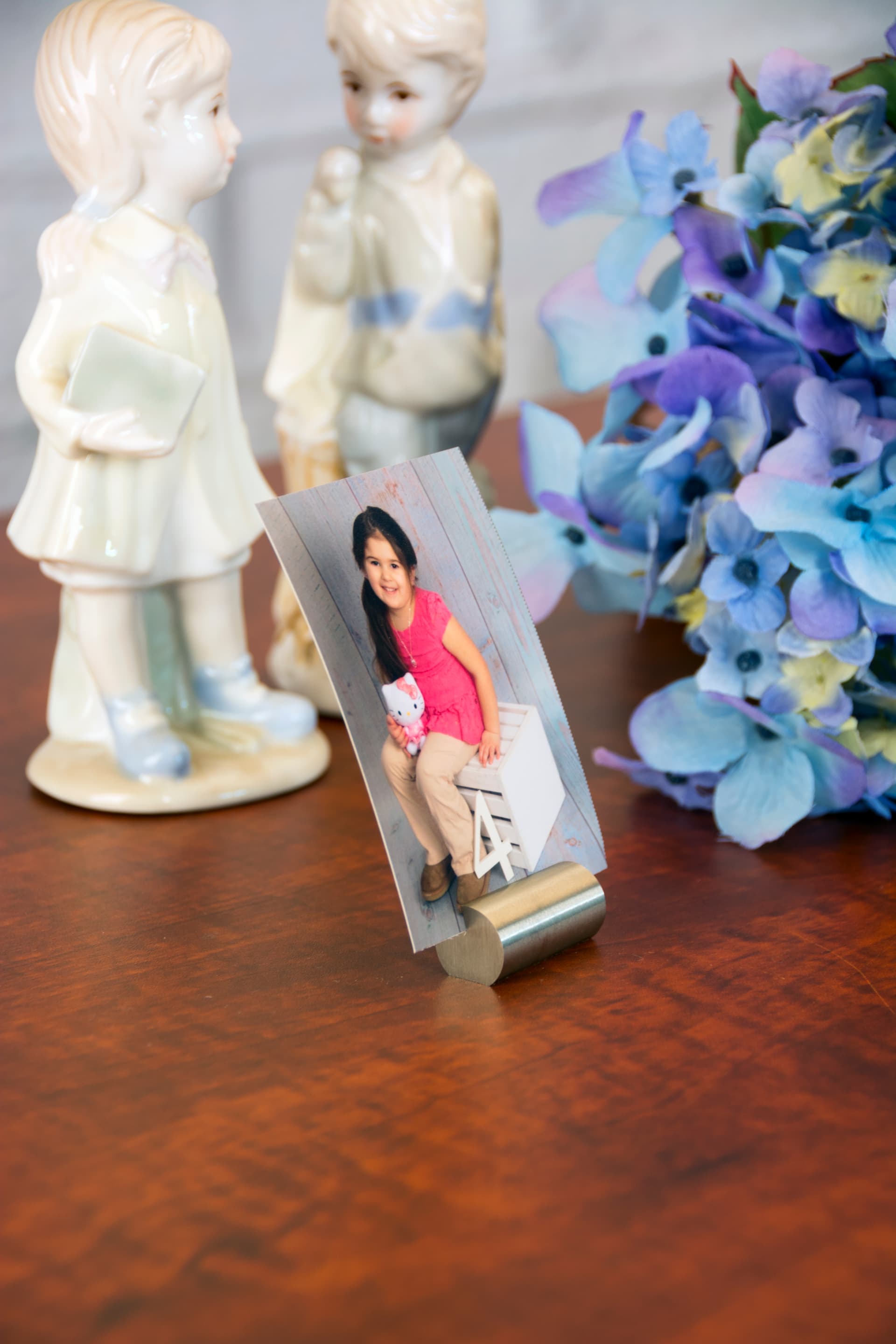 Silver Table Place Card Holder 