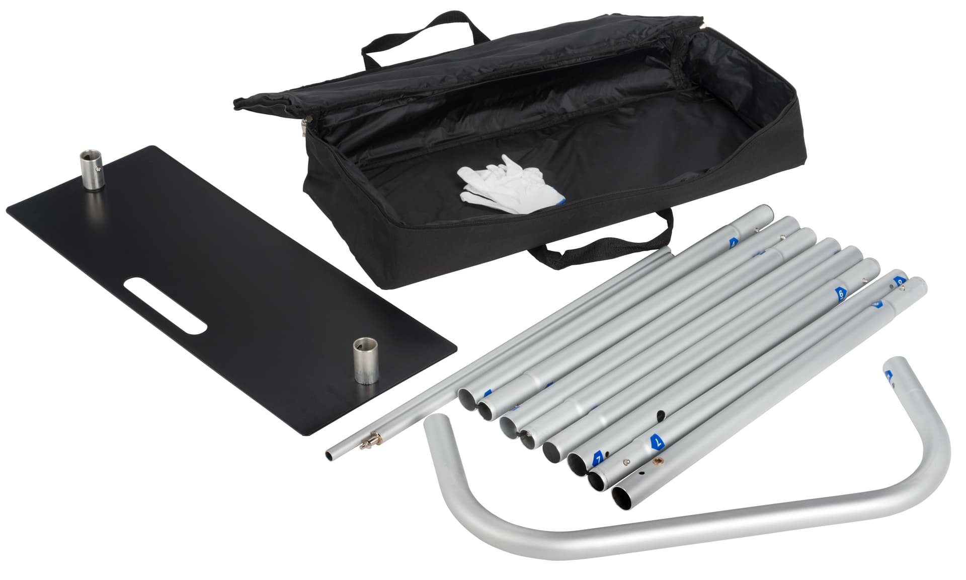 Portable 24” Fabric Banner Stand