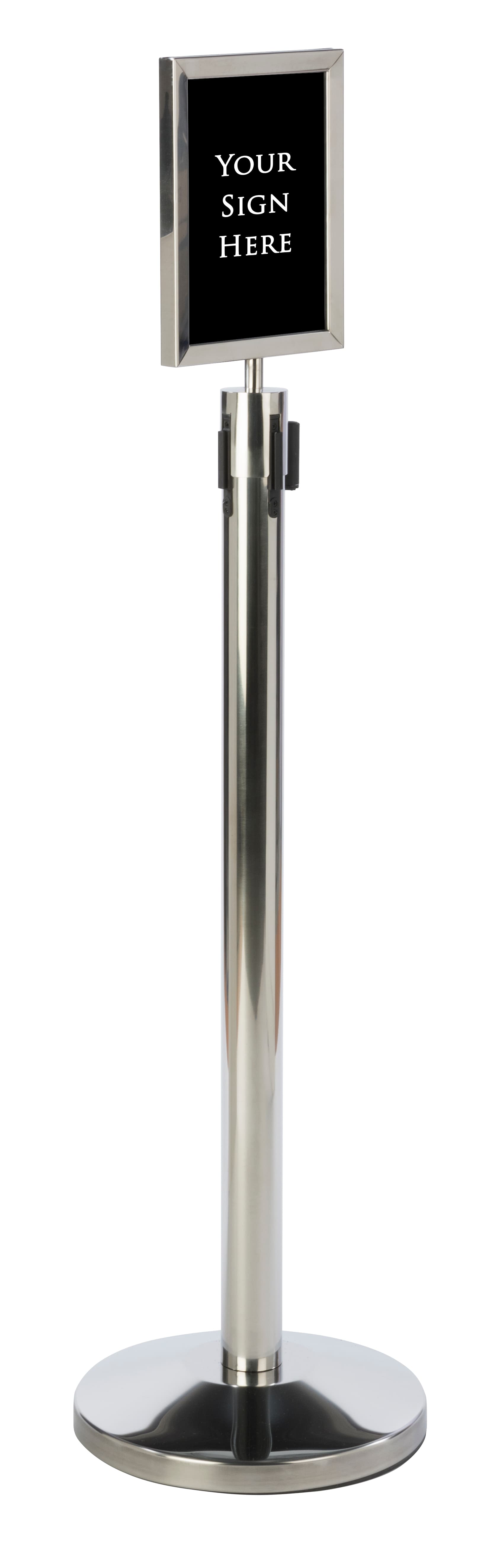 Silver 11” x 8.5” Stanchion Frame