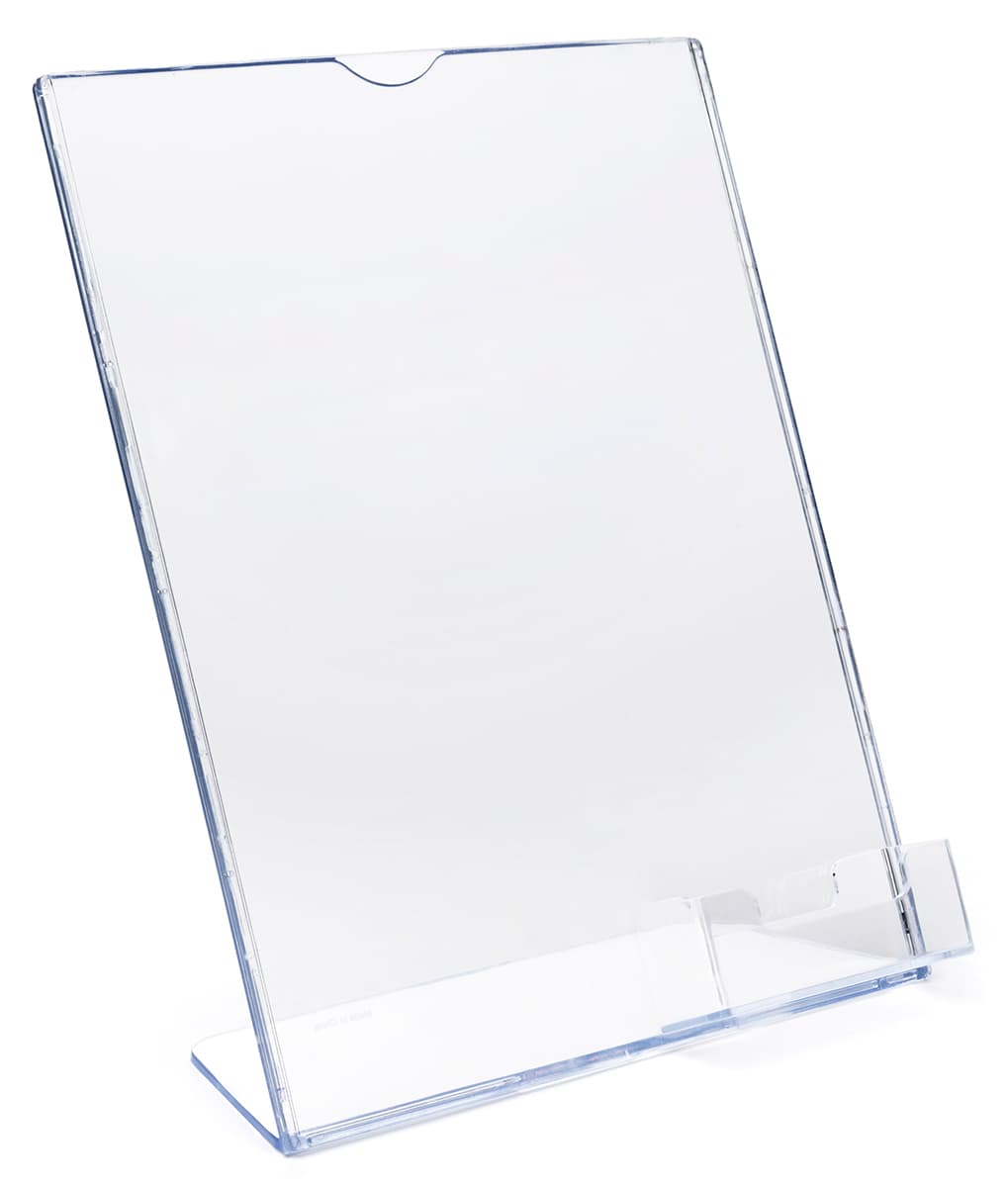 Slanted Sign Holders