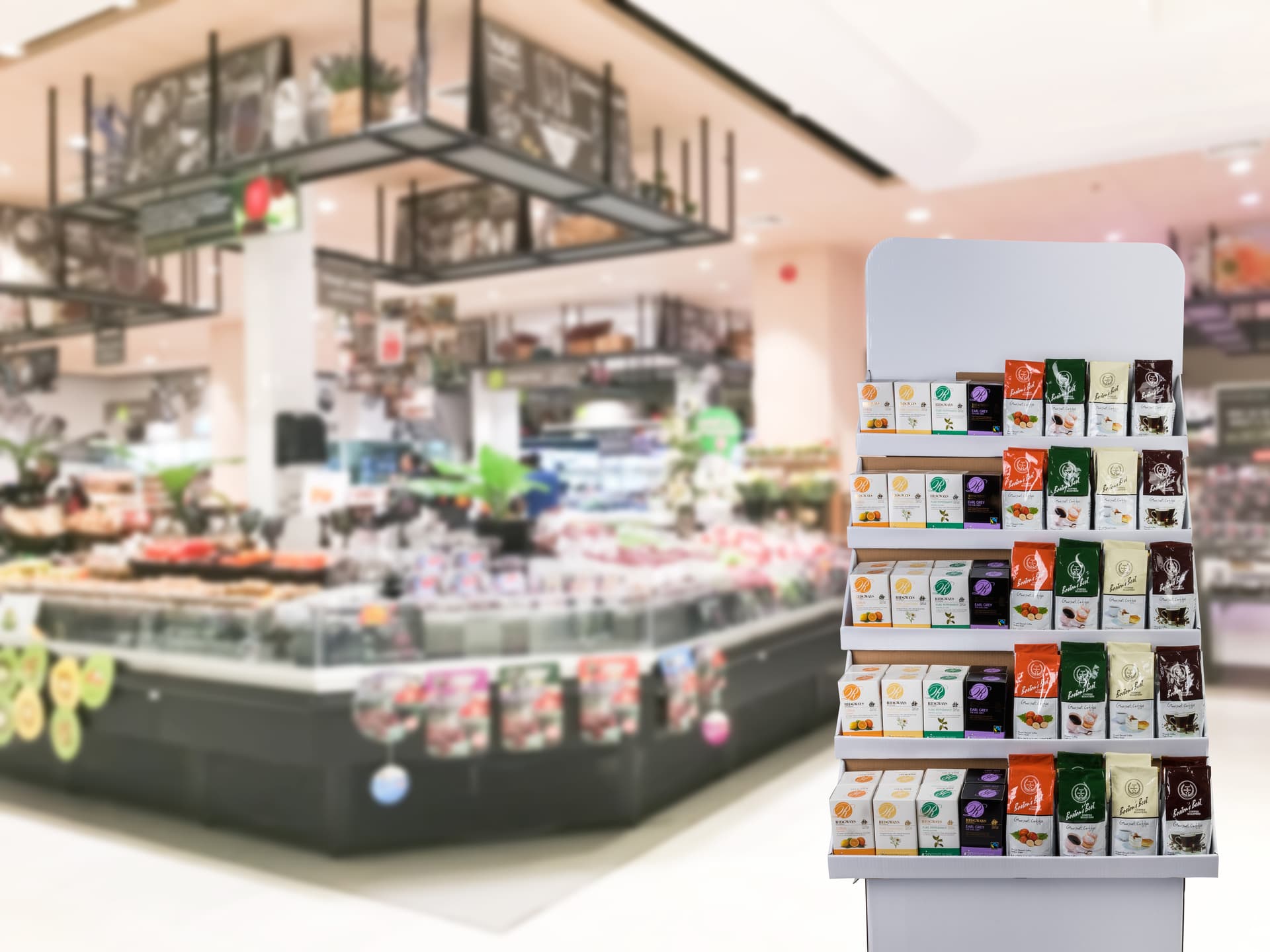 Cardboard POP Display for Retail Markets