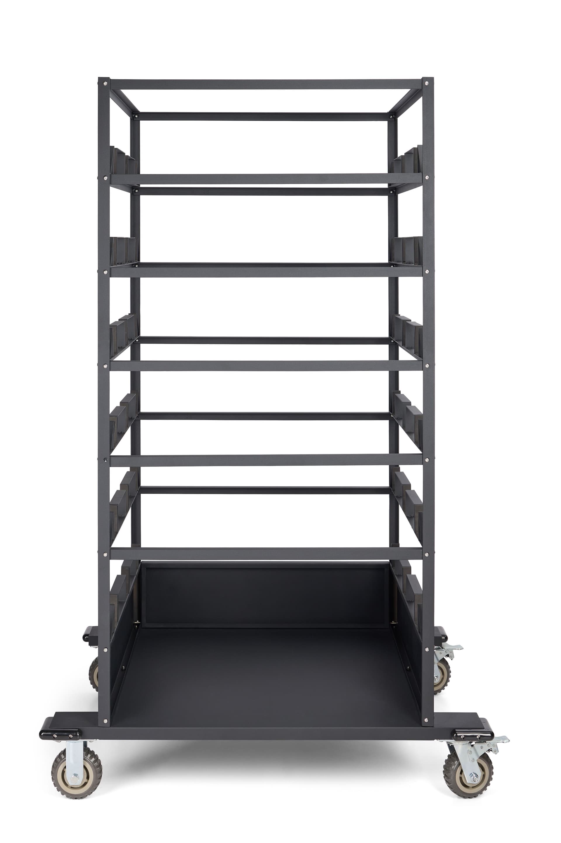 Stanchion cart made for posts 2" to 3" in diameter