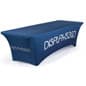 8’ Stretch Table Cover, Full Back & Zipper, Table Included – Custom Graphics