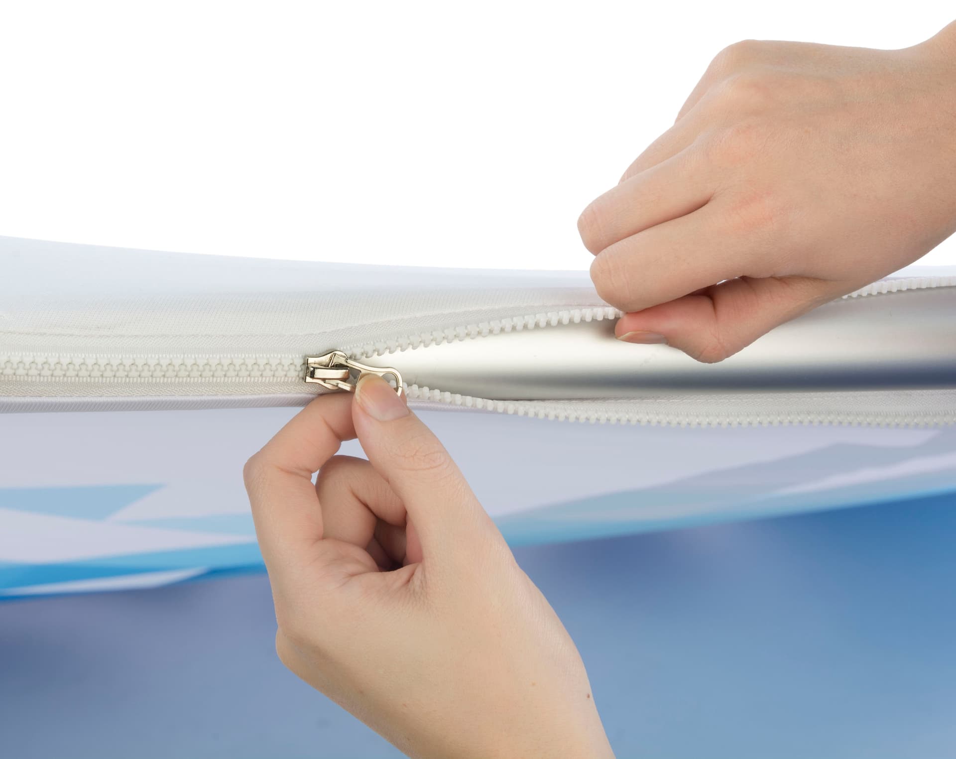 Single Sided 8’ Wide Banner Backdrop with Zipper