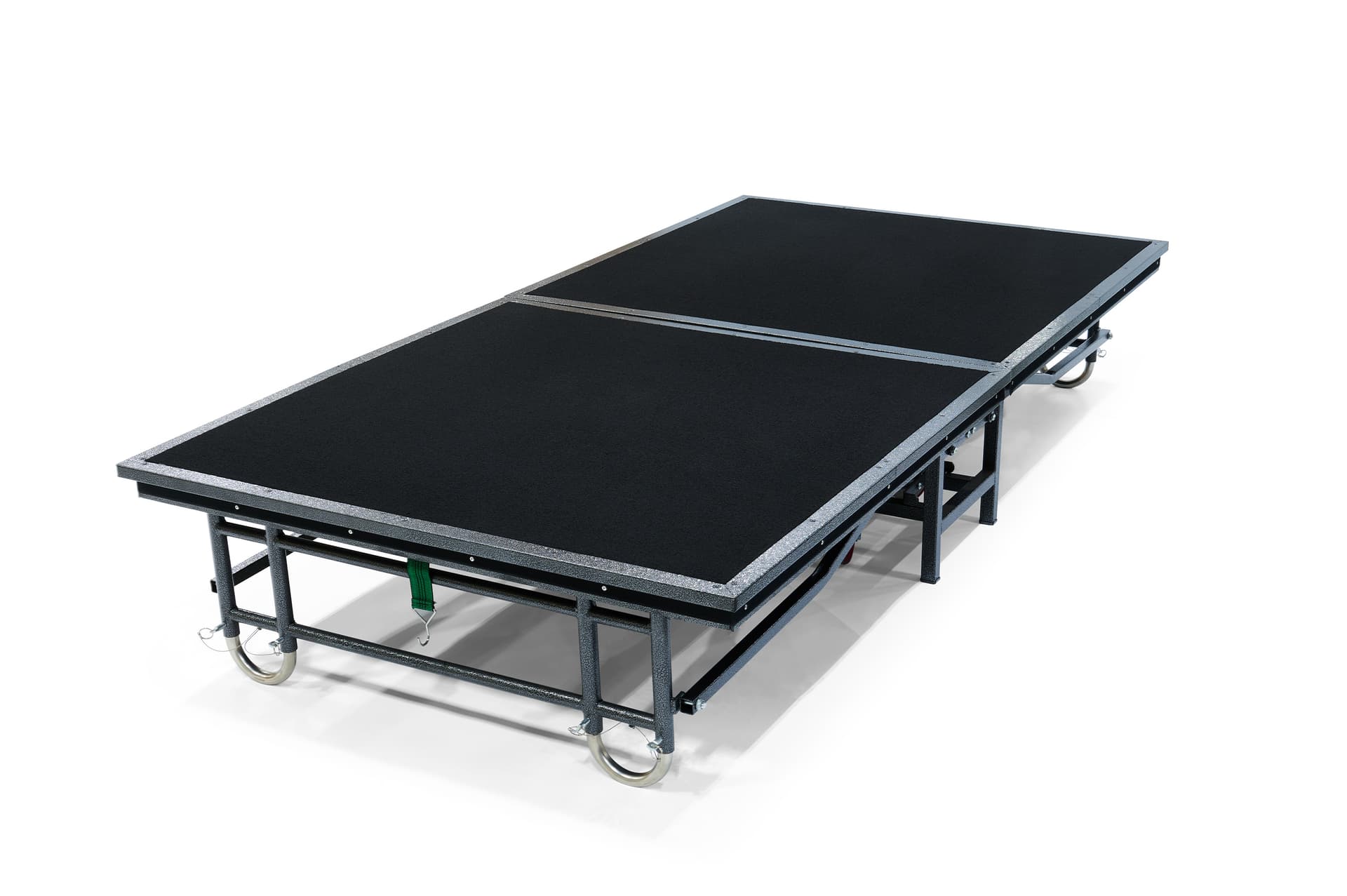 Complete event stage kit with 5 sets of railings 
