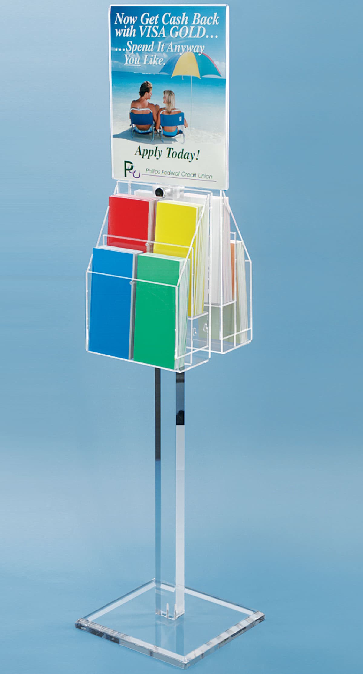 literature stands