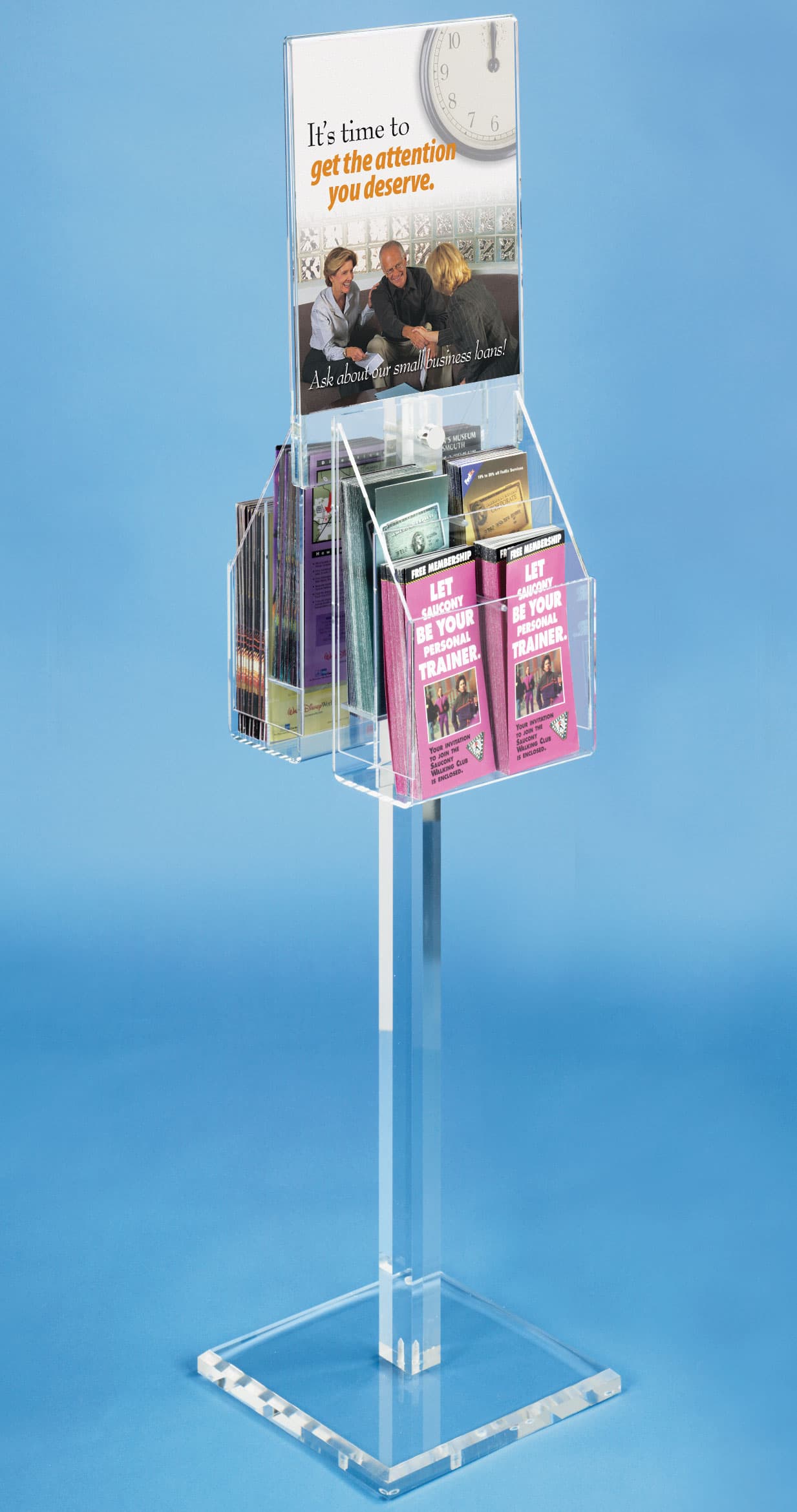 literature stands