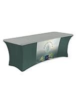 Table covers with full color printing 