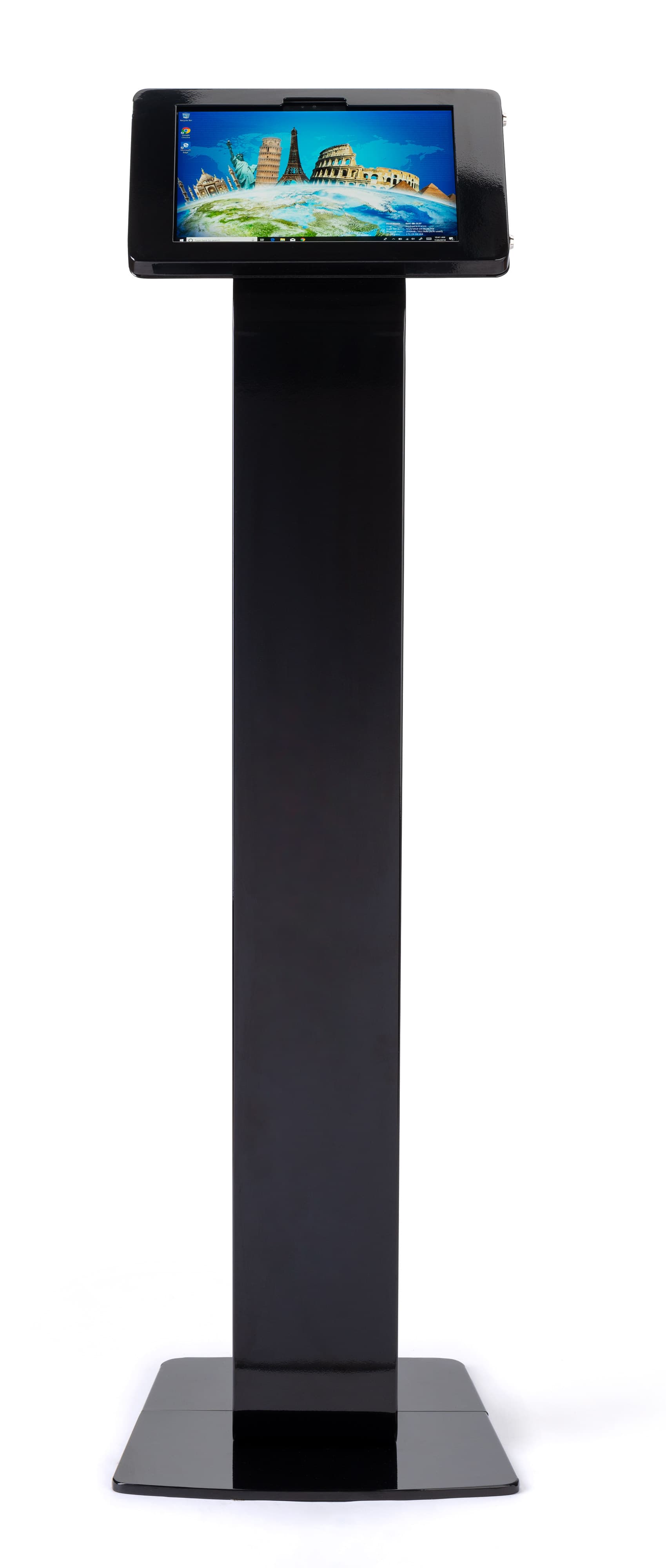 Surface Pro lockable floor stand with portrait and landscape orientation options