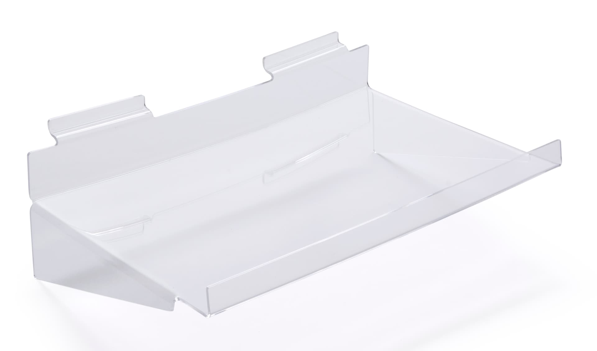 Durable Acrylic Slatwall Shelf