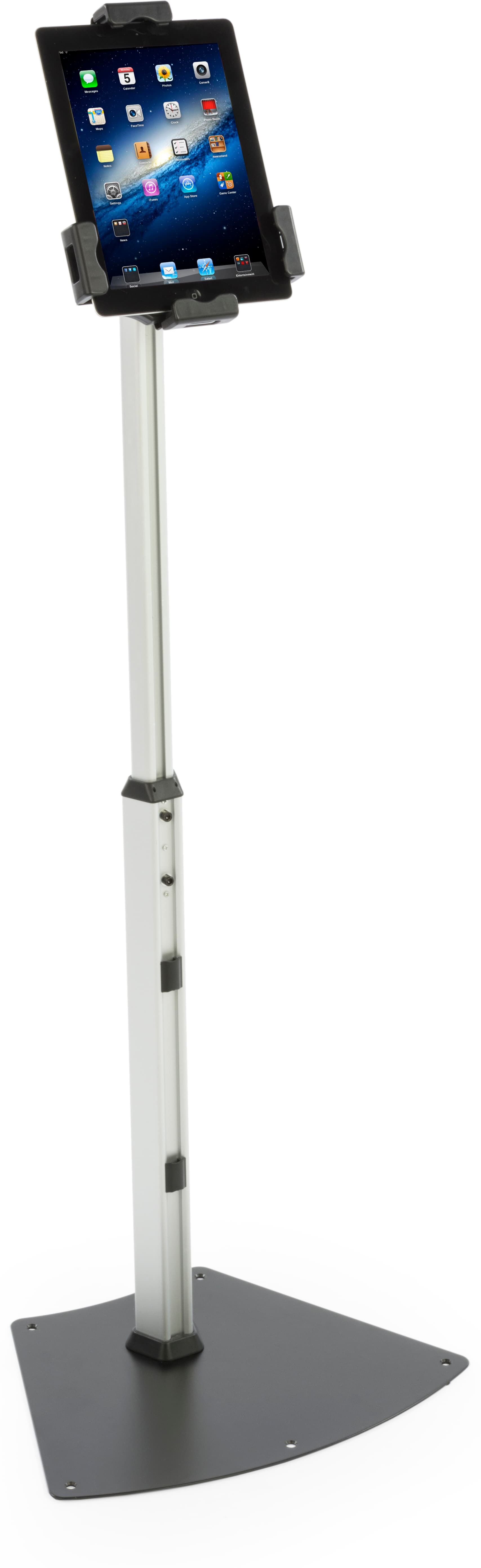 Height Adjustable Universal Tablet Floor Stand