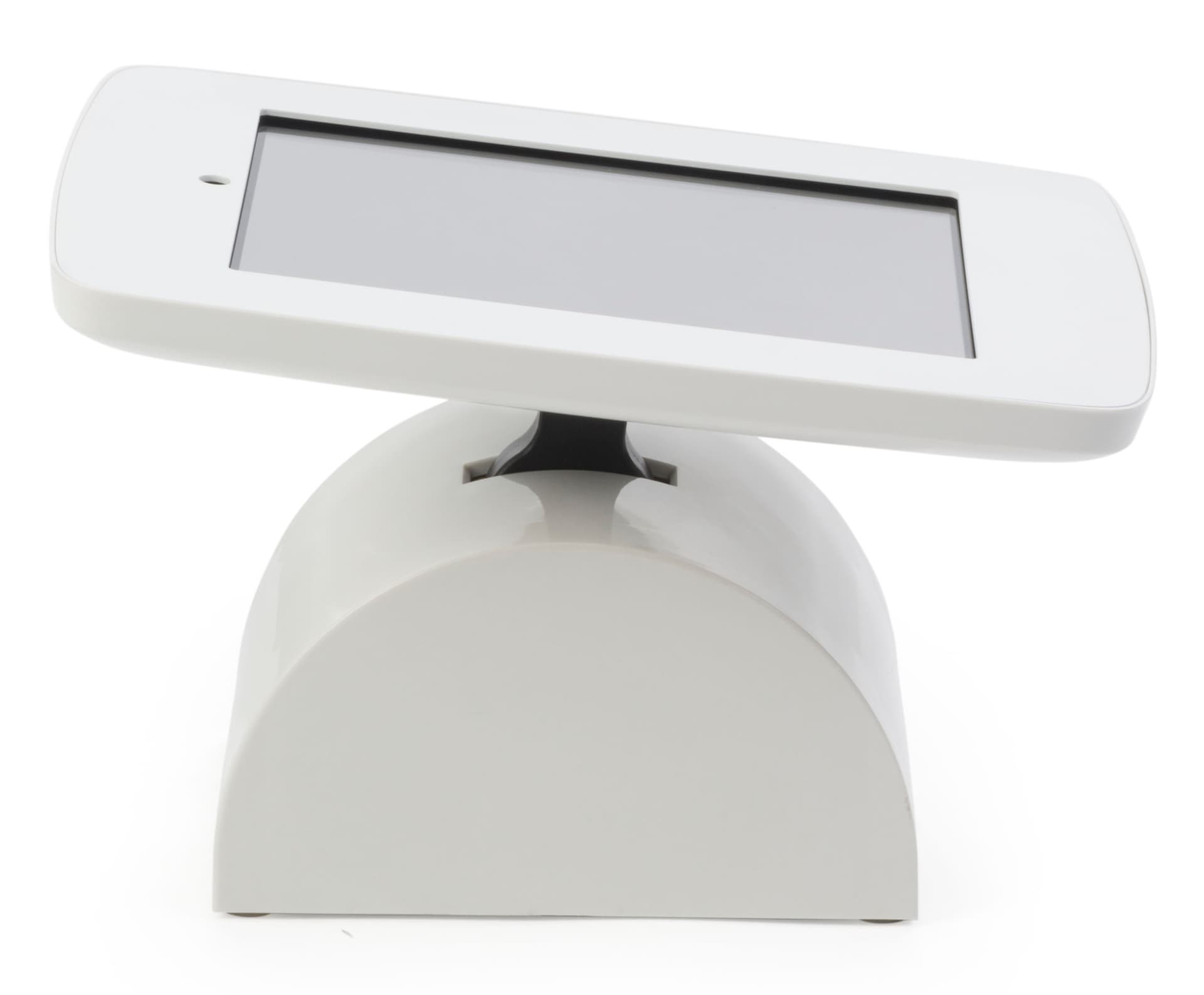White iPad Point of Sale Stand
